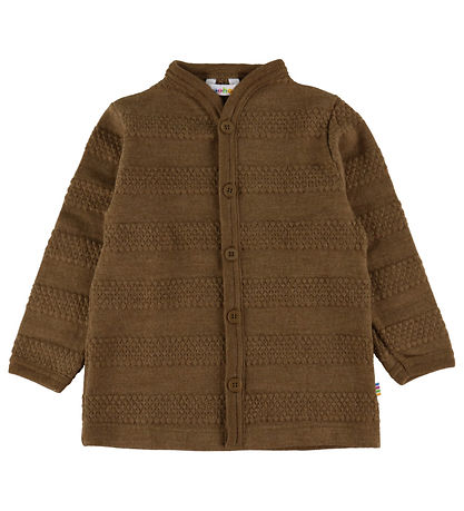 Joha Cardigan - Uld - Varm Brun
