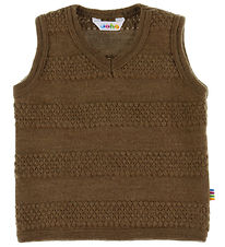 Joha Vest - Uld - Varm Brun