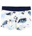 Joha Boxershorts - Bambus - Off White m. Print