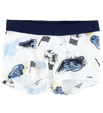Joha Boxershorts - Bambus - Off White m. Print