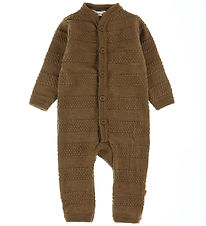 Joha Køredragt - Strik - Uld - Varm Brun