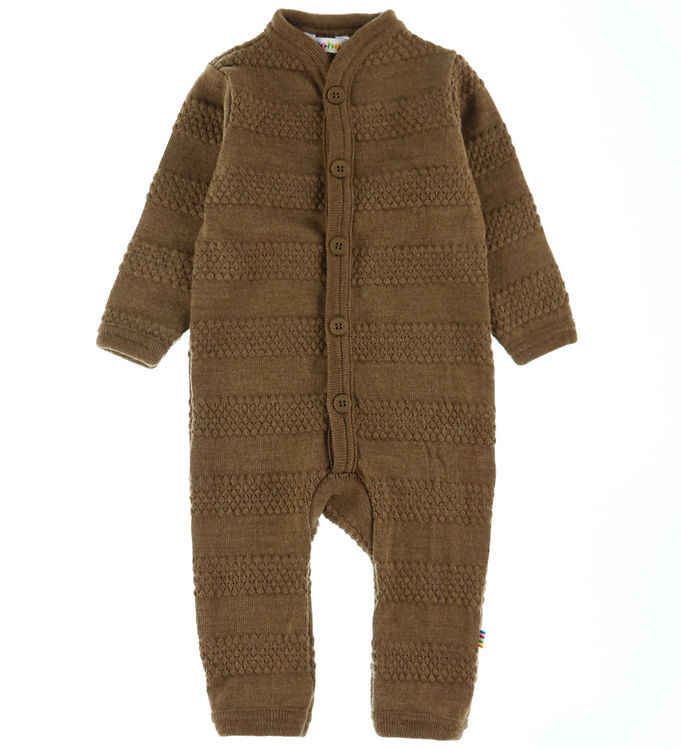 Joha Køredragt - Strik - Uld - Varm Brun