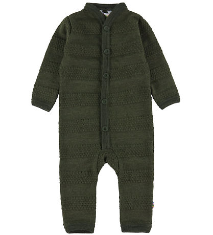 Joha Køredragt - Strik - Uld - Mos Grøn