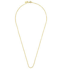 Design Letters Halskæde - 40 cm - Guldbelagt