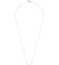 Design Letters Halskæde - 60 cm - Sølv