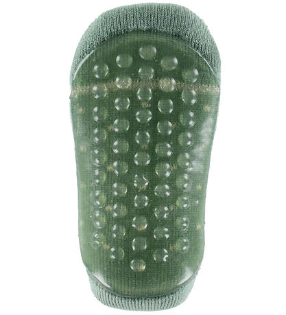 MP Strømper m. Skridsikker Bund - Uld - Esme - Lily Pad