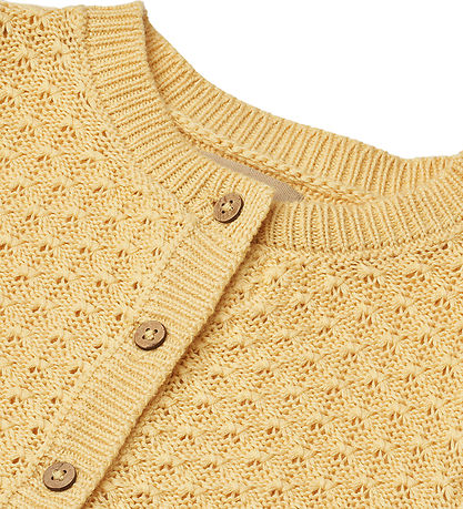 Wheat Cardigan - Strik - Magnella - Golden Yellow