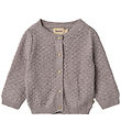 Wheat Cardigan - Strik - Magnella - Dusty Purple