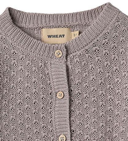 Wheat Cardigan - Strik - Magnella - Dusty Purple