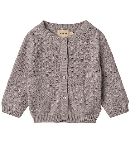 Wheat Cardigan - Strik - Magnella - Dusty Purple