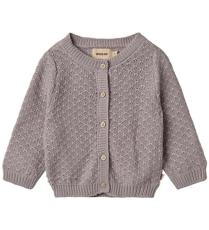 Wheat Cardigan - Strik - Magnella - Dusty Purple