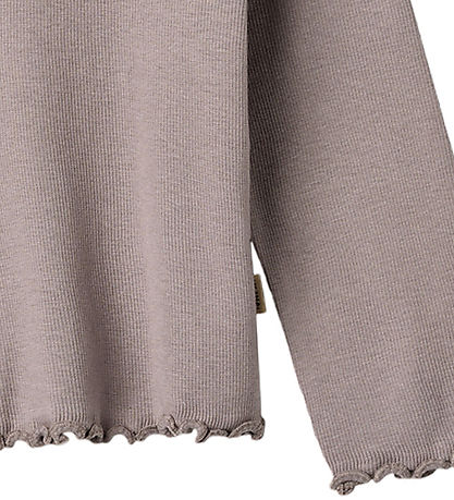 Wheat Bluse - Rib - Else - Dusty Purple