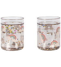 Konges Sløjd Glitterkopper - 2-pak - Rainbow