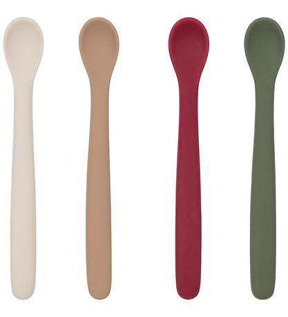 Konges Sløjd Skeer - 4-pak - Silikone - Forest Mix