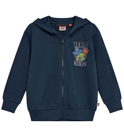 LEGO® Wear Ninjago Hættetrøje - LwSian 102 - Blå