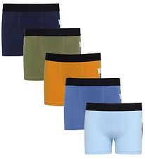 LEGO® Wear Ninjago Boxershorts - 5-pak - LwAiko 100 - Blå/Orange