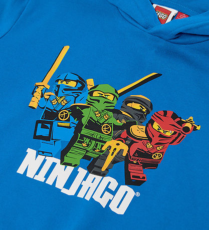 LEGO® Wear Ninjago Hættetrøje - LwSian 111 - Blå