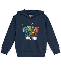 LEGO® Wear Ninjago Hættetrøje - LwSian 111 - Blå