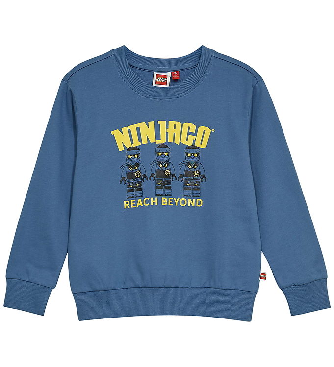 LEGO® Ninjago Sweatshirt - LwSian 105 - Blå m. Print