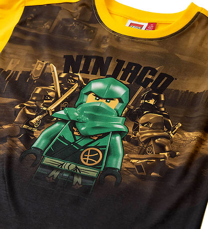 LEGO® Wear Ninjago T-shirt - LwTaj 104 - Gul/Grøn