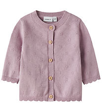 Name It Cardigan - Strik - NmfSully - Keepsake Lilac