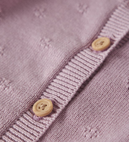 Name It Cardigan - Strik - NmfSully - Keepsake Lilac