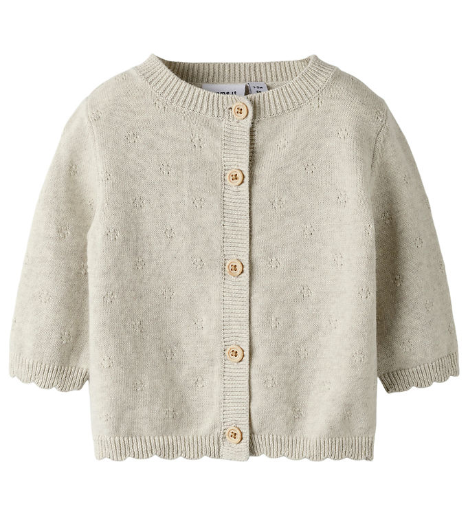 Name It Cardigan - Strik - NmfSully - Peyote Melange