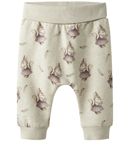 Name It Sweatpants - NbfShelly - Peyote Melange