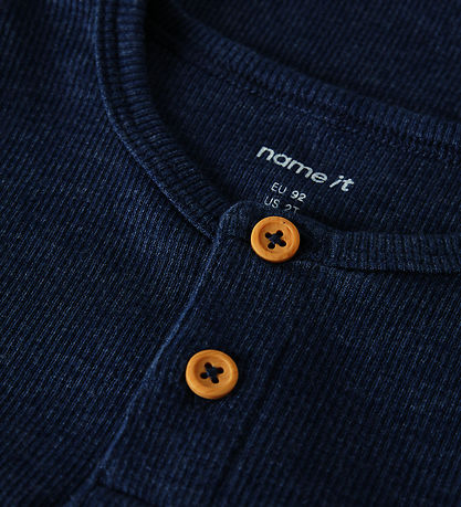 Name It Bluser - Rib - NbmKab - Vintage Indigo/Melange