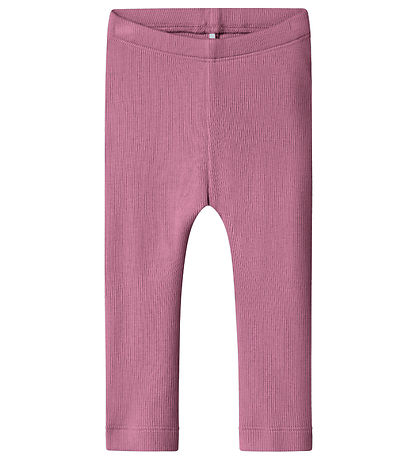 Name It Leggings - Rib - NbnKab - Fragrant Lilac