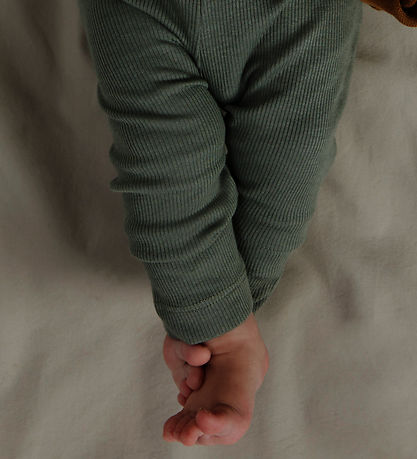 Name It Leggings - Rib - NbnKab - Shadow