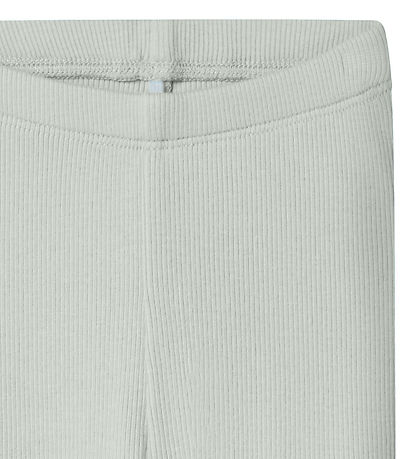 Name It Leggings - Rib - NbnKab - Cloud Dancer