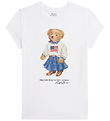 Polo Ralph Lauren T-shirt - Hvid m. Bamse