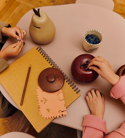 Ferm Living Sparegris - Appel - Deep Red