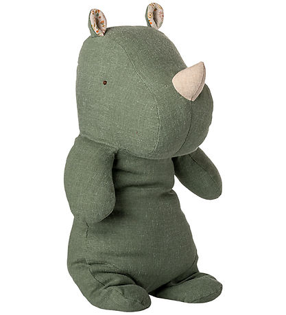 Maileg Bamse - Safari Friends - Næsehorn - Medium - Salviegrøn