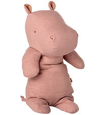 Maileg Bamse - Safari Friends - Flodhest - Medium - Rosa