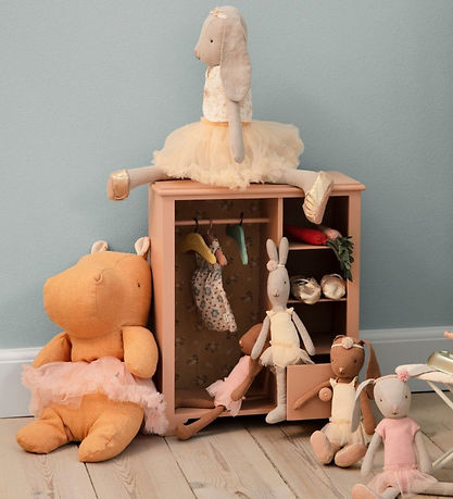 Maileg Bamse - Safari Friends - Flodhest - Medium - Honninggul