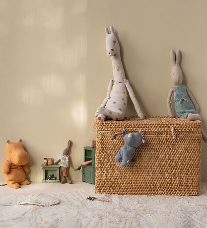 Maileg Bamse - Safari Friends - Næsehorn - Lille - Støvet blå