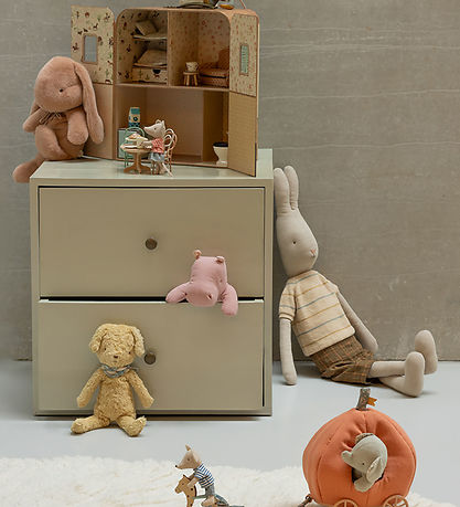 Maileg Bamse - Safari Friends - Flodhest - Lille - Rosa