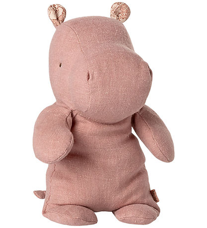 Maileg Bamse - Safari Friends - Flodhest - Lille - Rosa