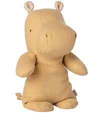 Maileg Bamse - Safari Friends - Flodhest - Lille - Råhvid