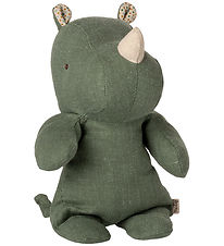 Maileg Bamse - Safari Friends - Næsehorn - Lille - Salviegrøn