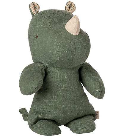 Maileg Bamse - Safari Friends - Næsehorn - Lille - Salviegrøn