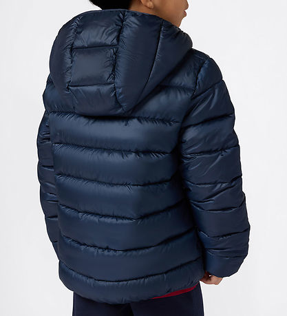 Champion Dynejakke - Hooded - Sky Captain