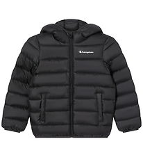 Champion Dynejakke - Hooded - Black Beauty