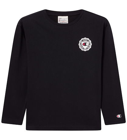 Champion Bluse - Black Beauty m. Print