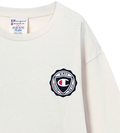 Champion Bluse - Ivoty Canvas m. Print