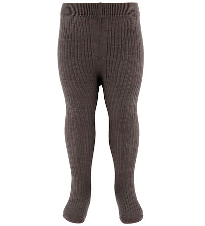 Lil' Atelier Strømpebukser - Rib - Uld - NbfRakel