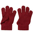 Lil' Atelier Handsker - Strik - Uld - NmnNanson - Red Dahlia