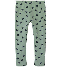 Name It Leggings - Sweat - NmfDavina - Lily Pad/BUTTERFLY AOP